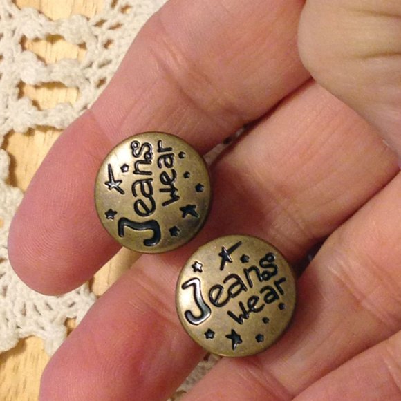 Instant Buttons for Jeans and Jeans Jackets - Picture 2 of 5